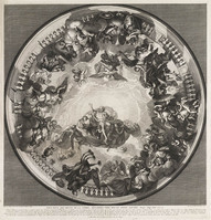 KG 12298
<br/>
Christus in de Hemel (plafondschildering, Sceaux)
<br/>
<em>Le Brun, Charles (1619-1690)</em>